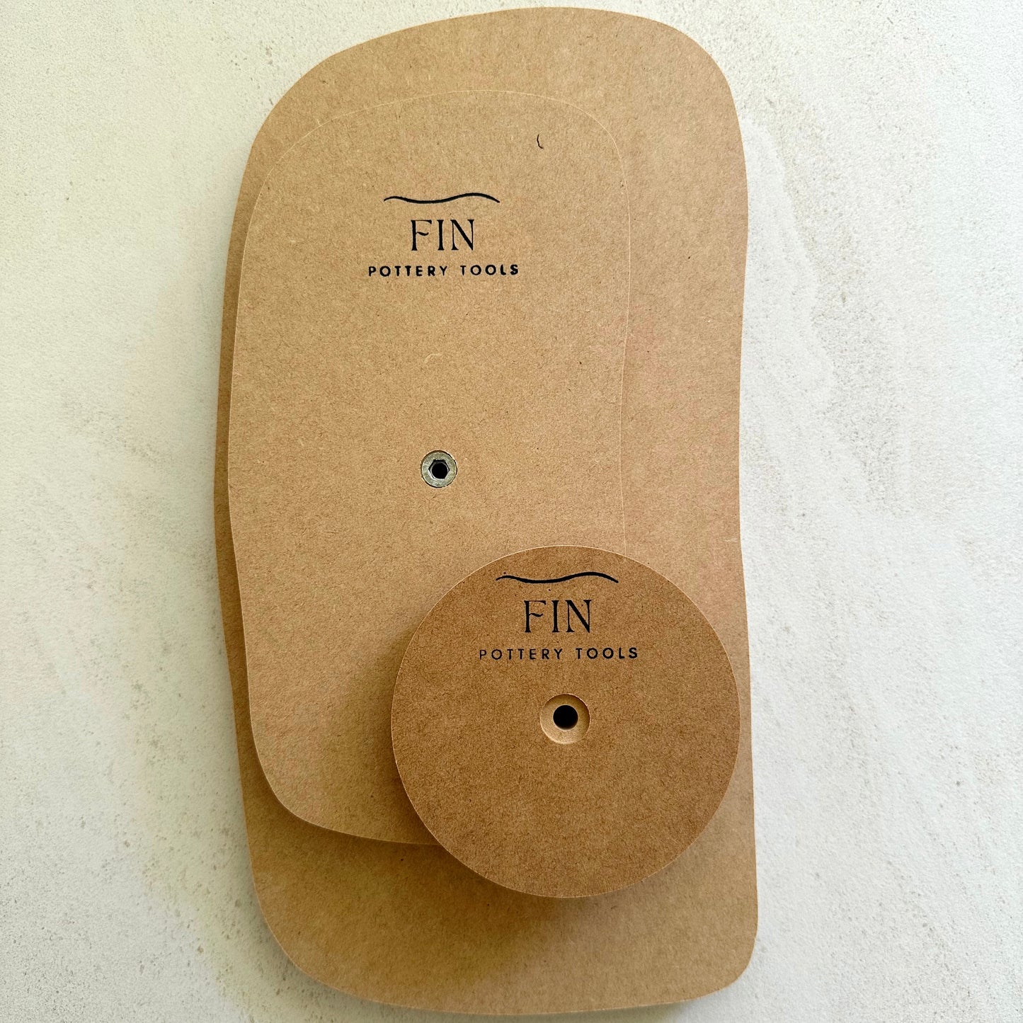 Rounded rectangular pottery form/drape mould with soft roundover edge. Available in two sizes and designed so you can nest the smaller size within the larger size