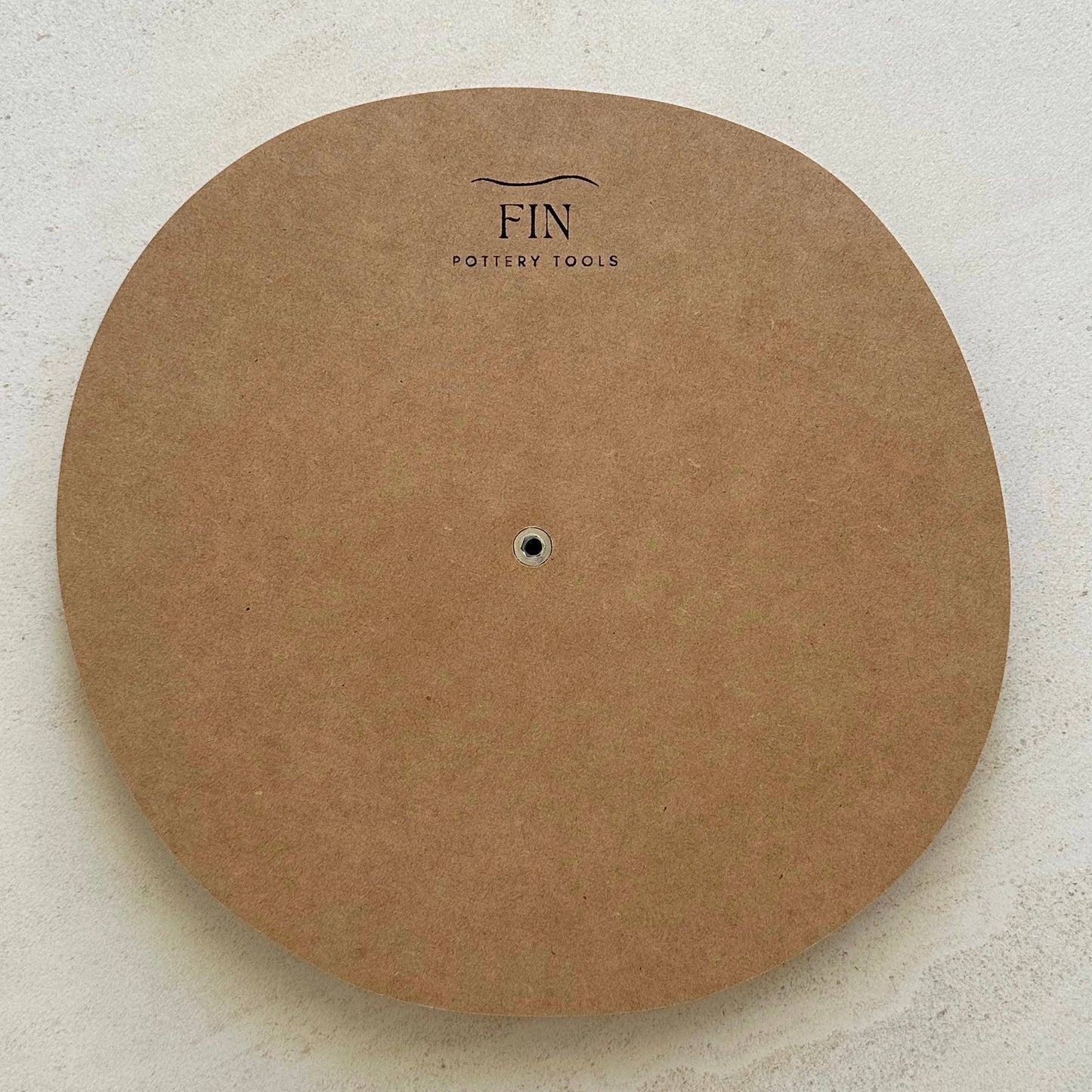 Irregular Round Pottery Form 28cm with Roundover Edge