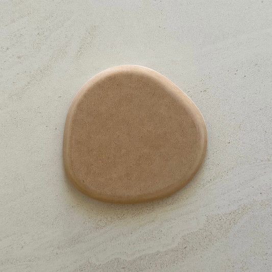 Irregular Round Pottery Form 17cm with Roundover Edge