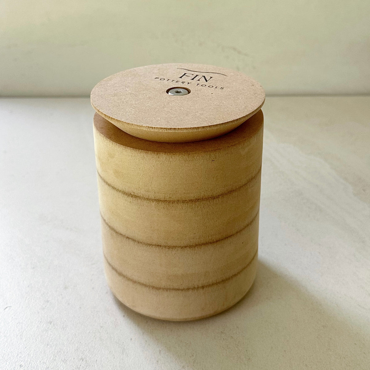Fin Pottery Tools MDF Tumbler Mould with Base/Handle