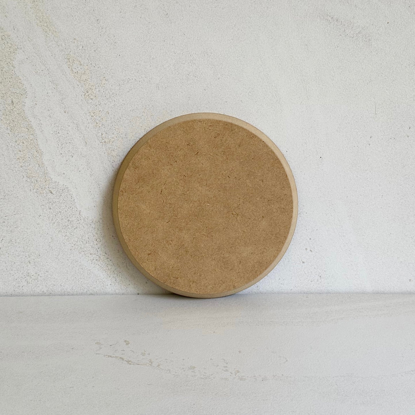 Round Pottery Form 15cm with Bevelled Edge