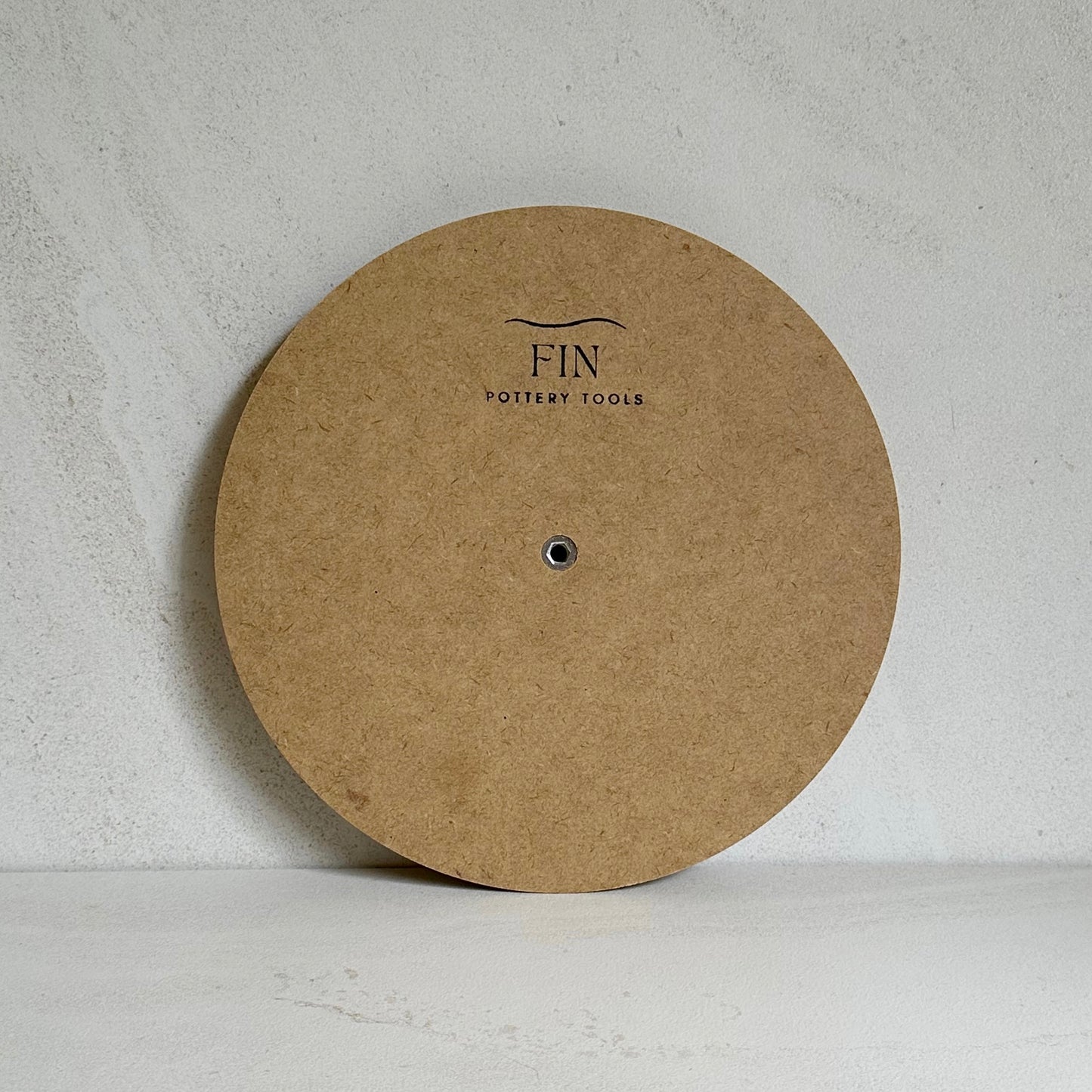 Round Pottery Form 22cm with Bevelled Edge