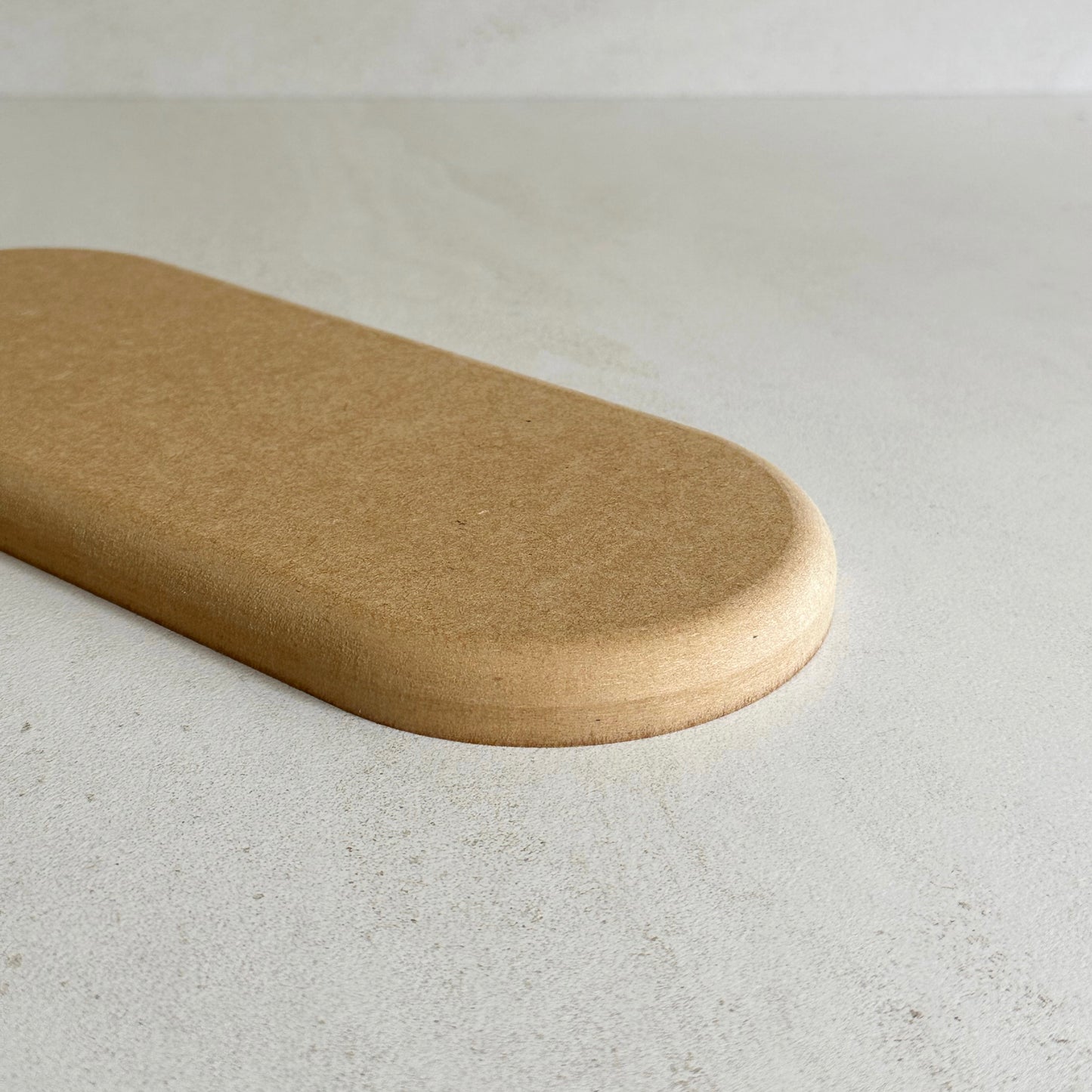 Small Oblong pottery form drape mould made by Fin Pottery Tools.