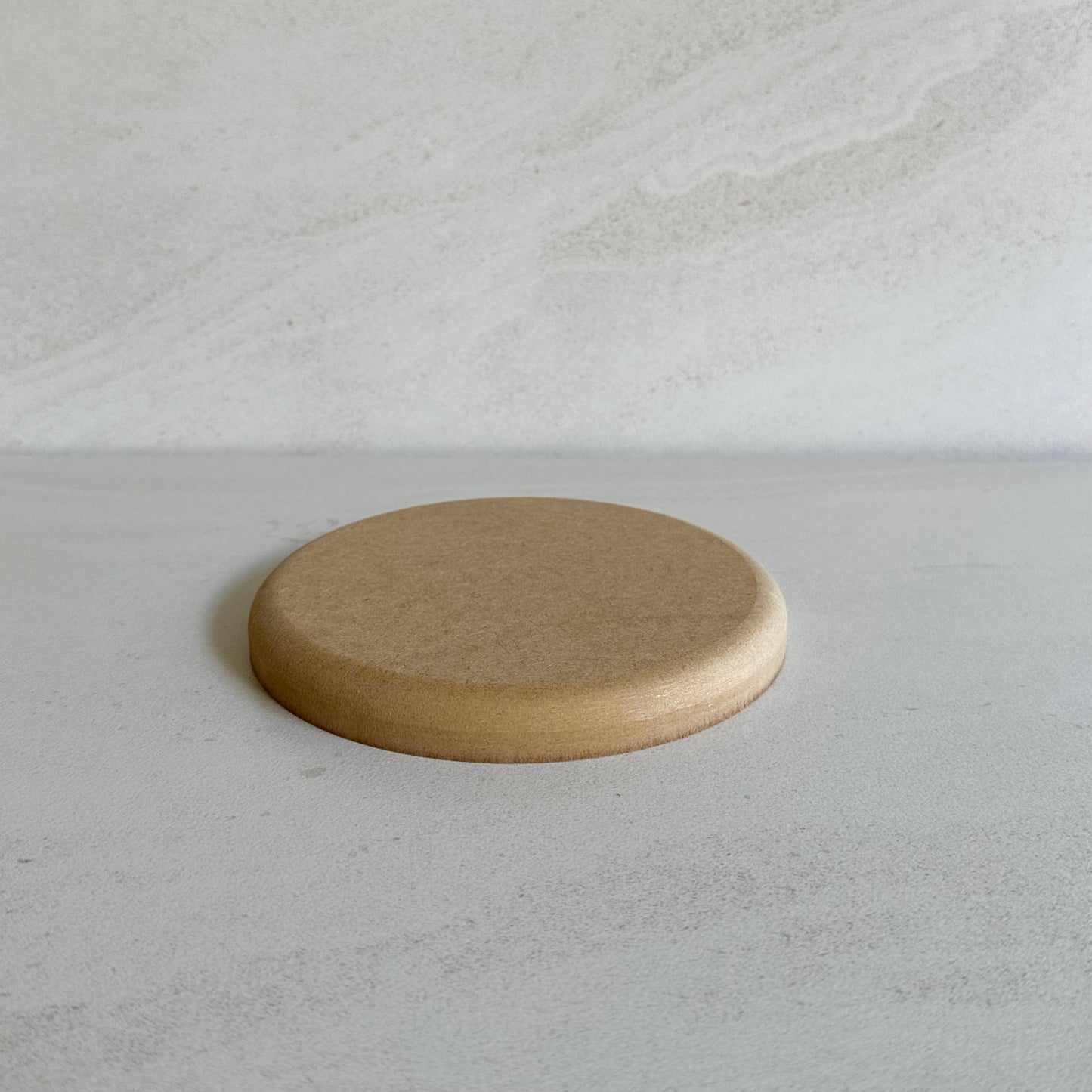 Round Pottery Form 15cm with Roundover Edge
