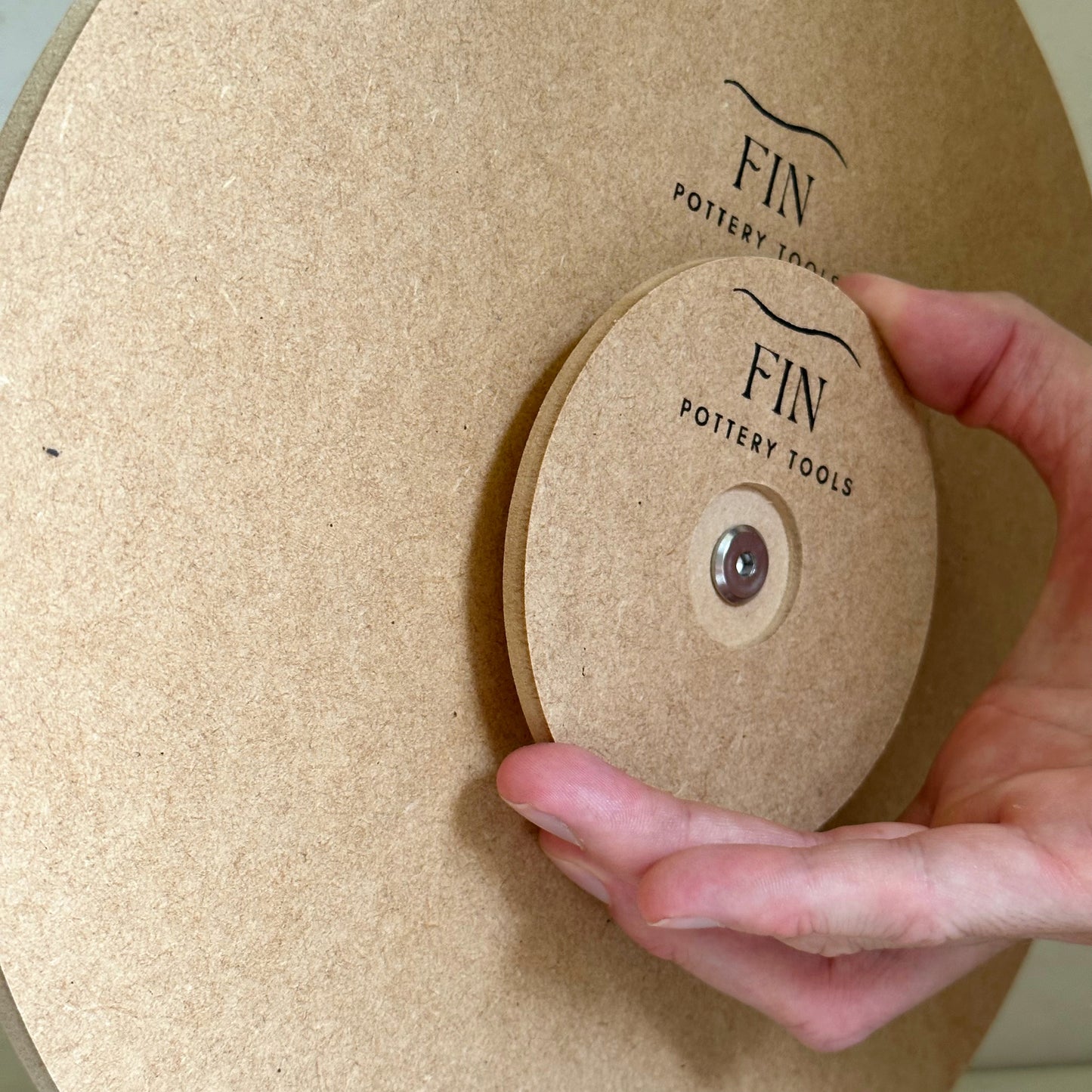 Round Pottery Form 30cm with Roundover Edge