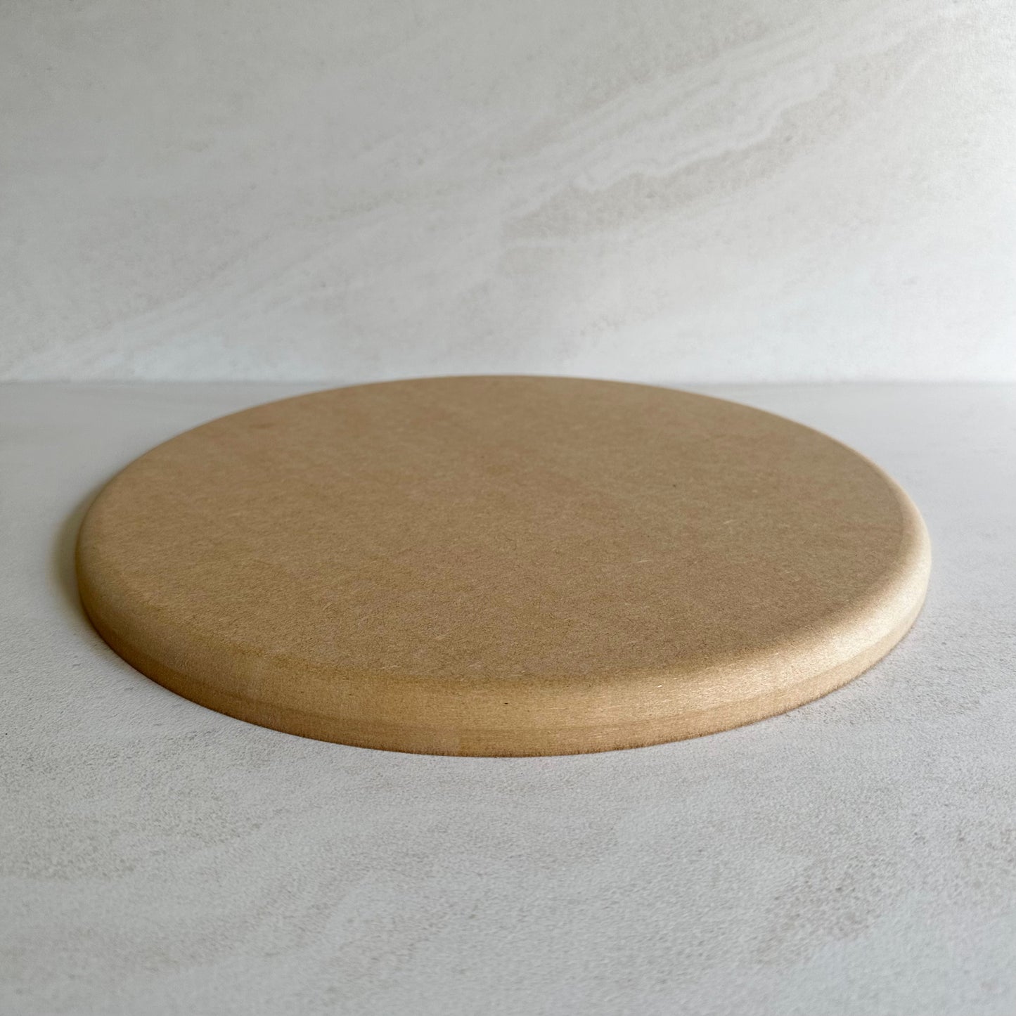 Round Pottery Form 30cm with Roundover Edge