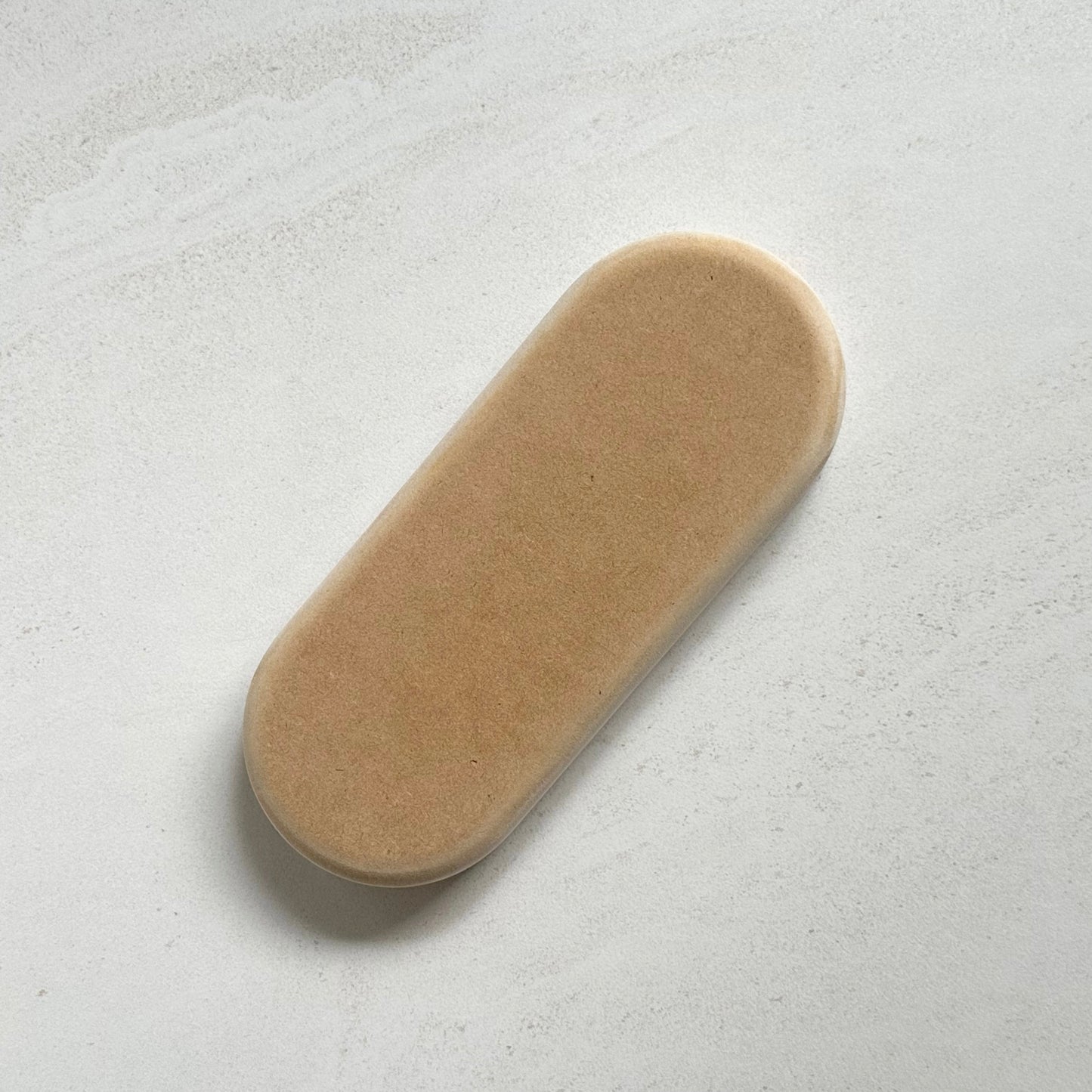 Small Oblong Blate Pottery Form