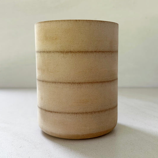 Large Fin Pottery Tools MDF Tumbler Mould
